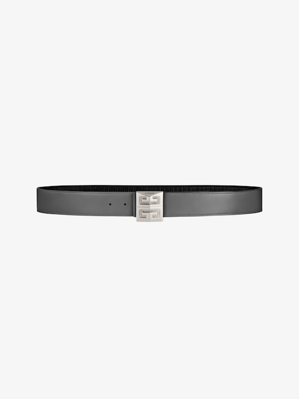 Givenchy 4G reversible belt in leather and 4G coated canvas Último día