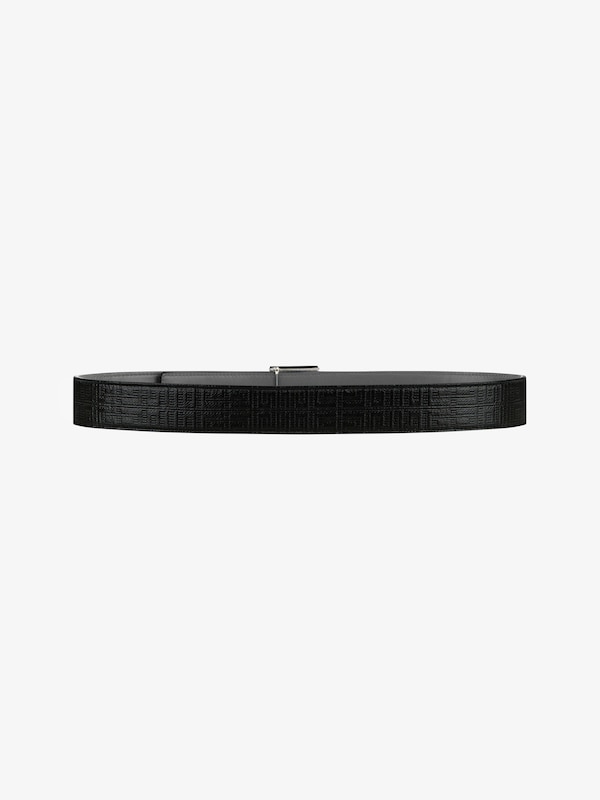 Givenchy 4G reversible belt in leather and 4G coated canvas Último día