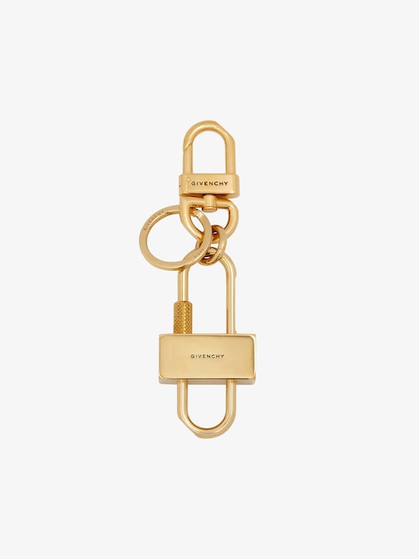 Givenchy GIVENCHY padlock keyring in metal Ahorra y exporta