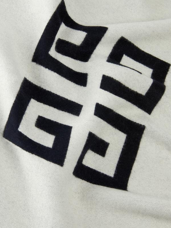 Givenchy 4G double sided scarf in wool Última moda
