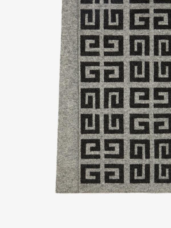 Givenchy GIVENCHY 4G double sided scarf in wool and cashmere Descuento por venta flash