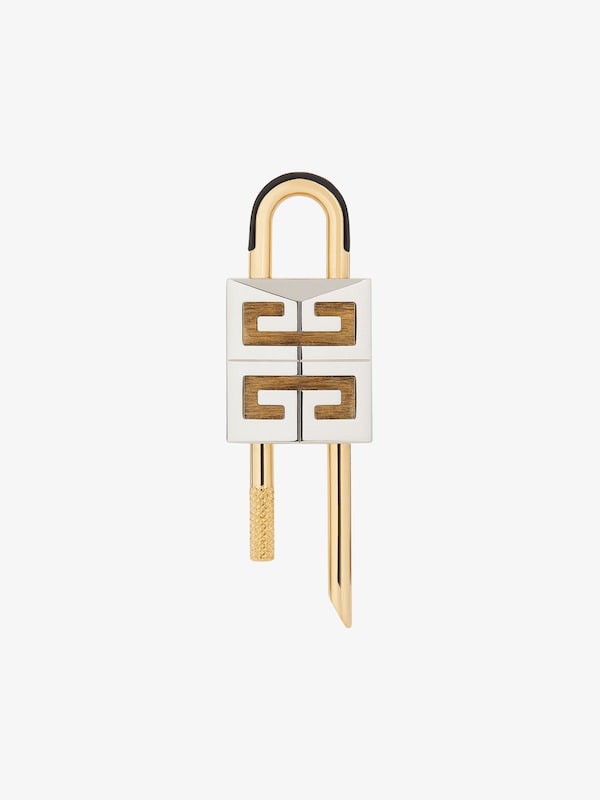 Givenchy Small 4G padlock in two tone metal Rebajas de fin de temporada