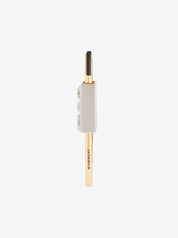 Givenchy Small 4G padlock in two tone metal Rebajas de fin de temporada