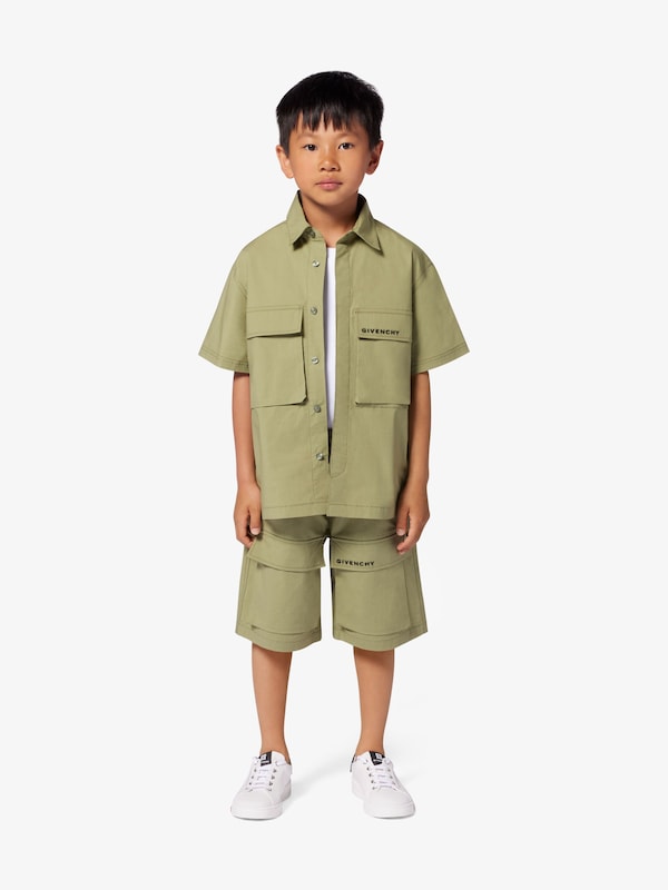 Givenchy GIVENCHY Bermuda shorts in poplin Liquidación