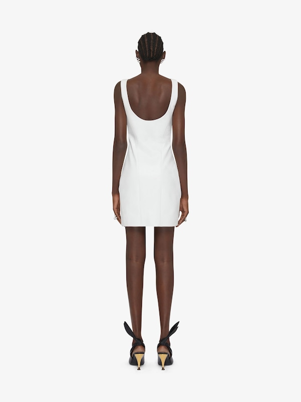 Givenchy Dress in leather with bow detail En línea