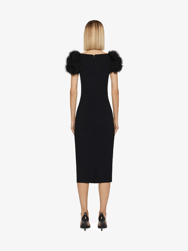 Givenchy Dress in knit with pompoms Outlet