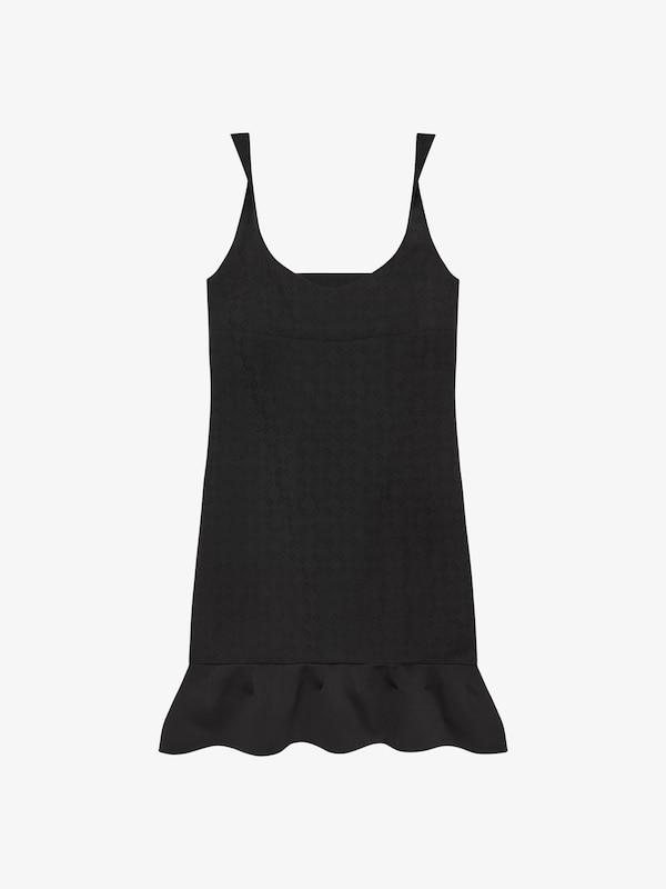 Givenchy Dress in monogram 72 jacquard with twisted straps Rebajas