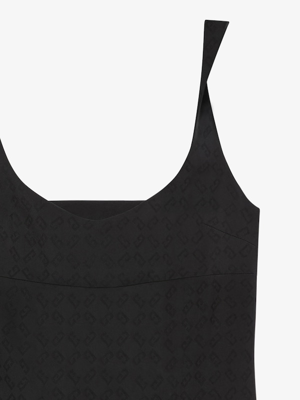 Givenchy Dress in monogram 72 jacquard with twisted straps Rebajas