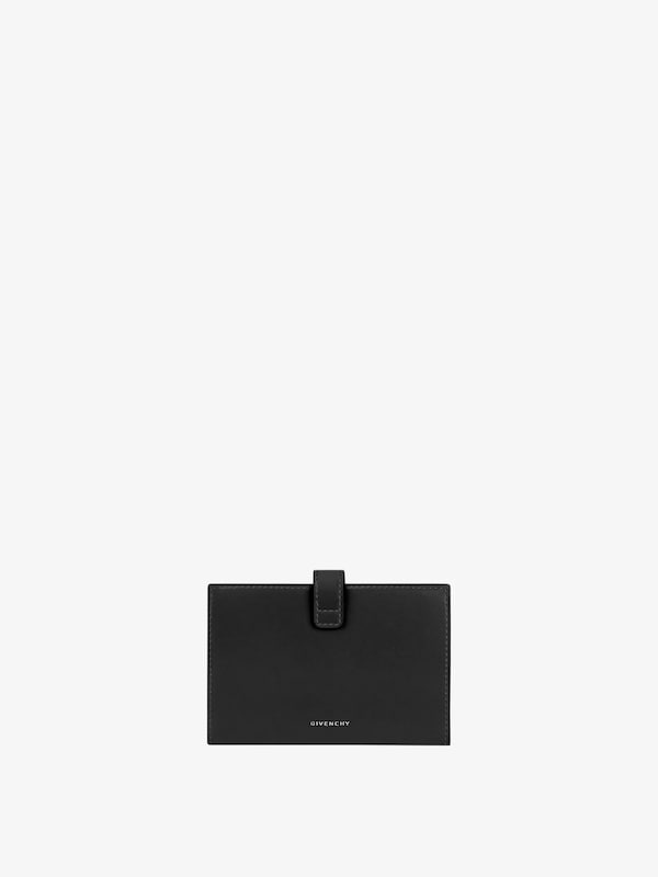 Givenchy 4G wallet in Box leather Venta caliente