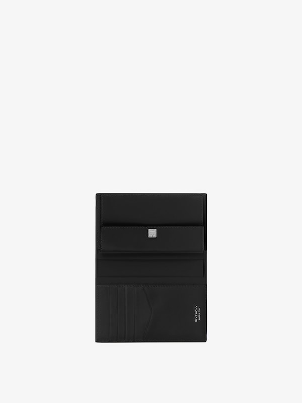 Givenchy 4G wallet in Box leather Venta caliente