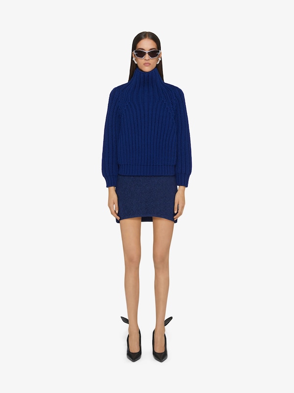 Givenchy Sweater in waffle wool Ventas relámpago