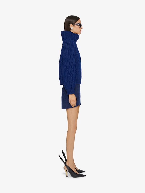 Givenchy Sweater in waffle wool Ventas relámpago