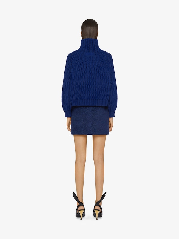 Givenchy Sweater in waffle wool Ventas relámpago