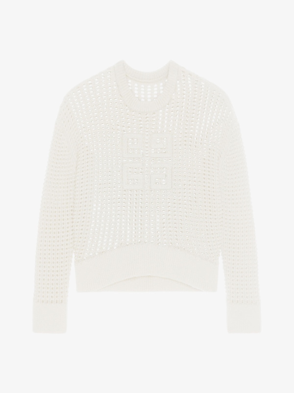 Givenchy 4G sweater in wool and cashmere Oferta especial