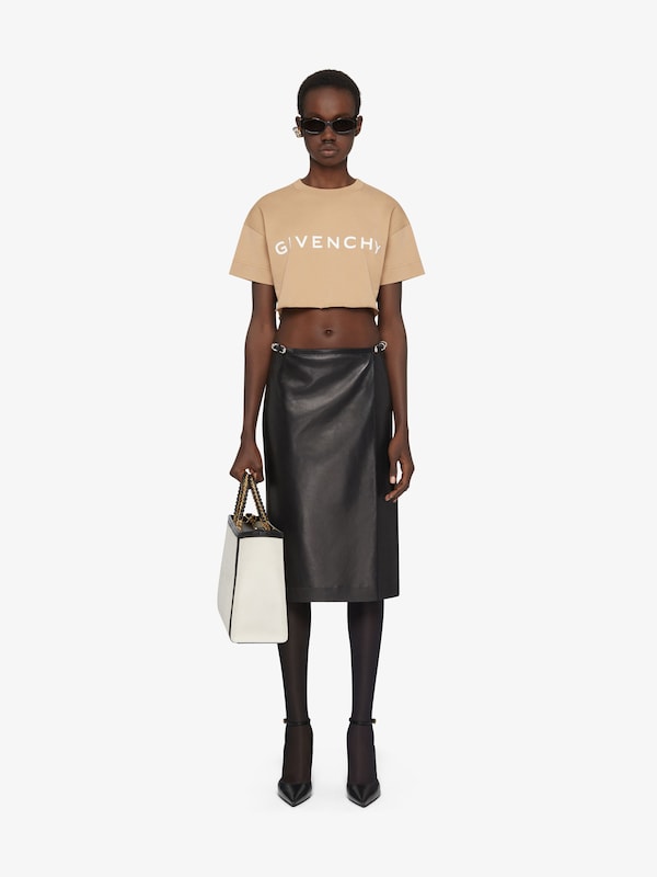 Givenchy GIVENCHY Archetype cropped t-shirt in cotton Últimos 3 días