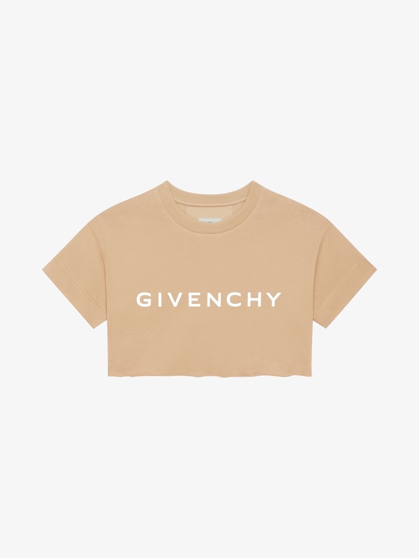 Givenchy GIVENCHY Archetype cropped t-shirt in cotton Últimos 3 días