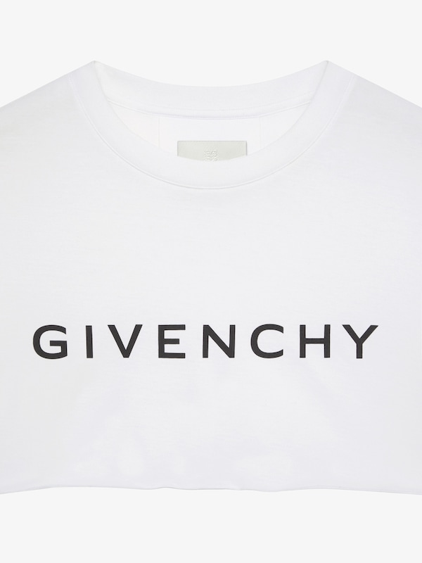 Givenchy GIVENCHY Archetype cropped t-shirt in cotton COMPRAR AHORA
