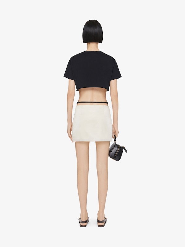 Givenchy Cropped t-shirt in cotton ÚLTIMAS EDICIONES