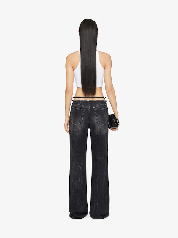 Givenchy Cropped tank top in cotton with 4G detail Últimos 2 días