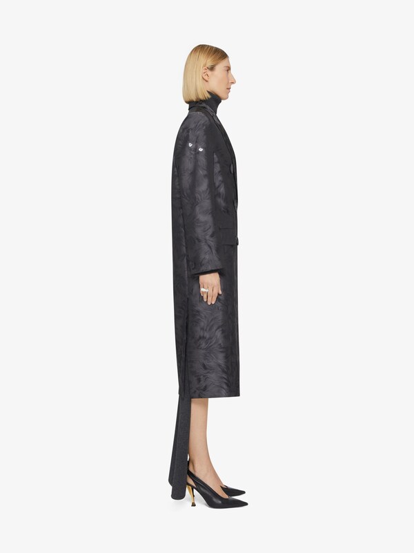 Givenchy Coat in cat jacquard Limitado a 3 días