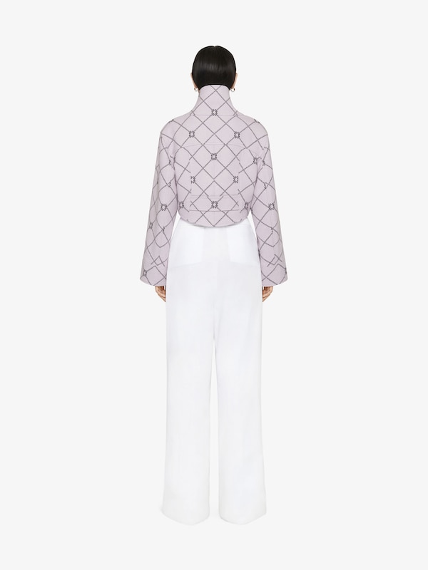 Givenchy Checked jacket in wool with monogram 72 Oferta exclusiva