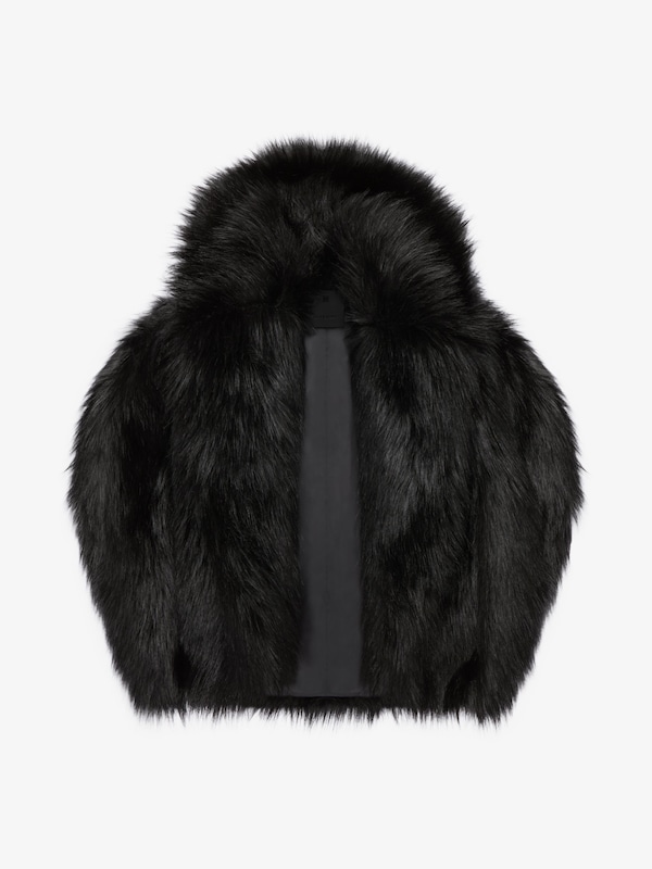 Givenchy Oversized cape in faux fur Última moda