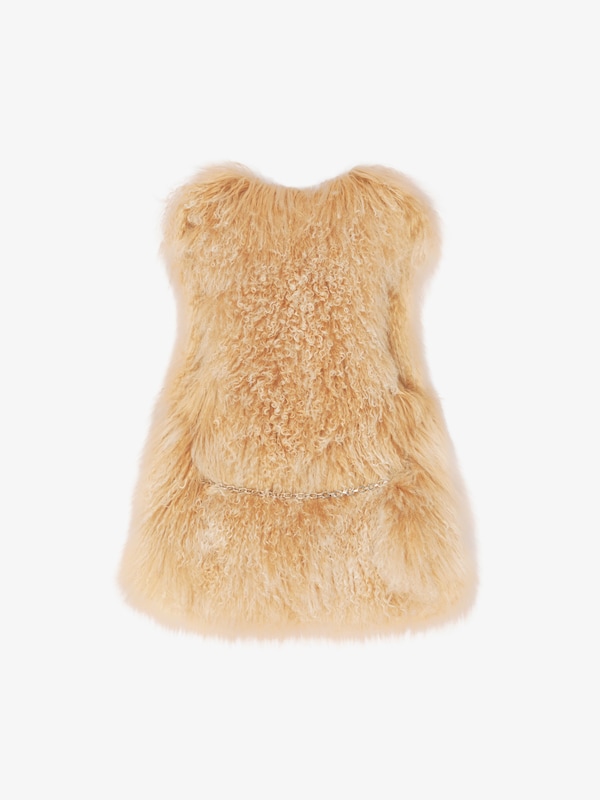 Givenchy Sleeveless jacket in fur Ofertas especiales