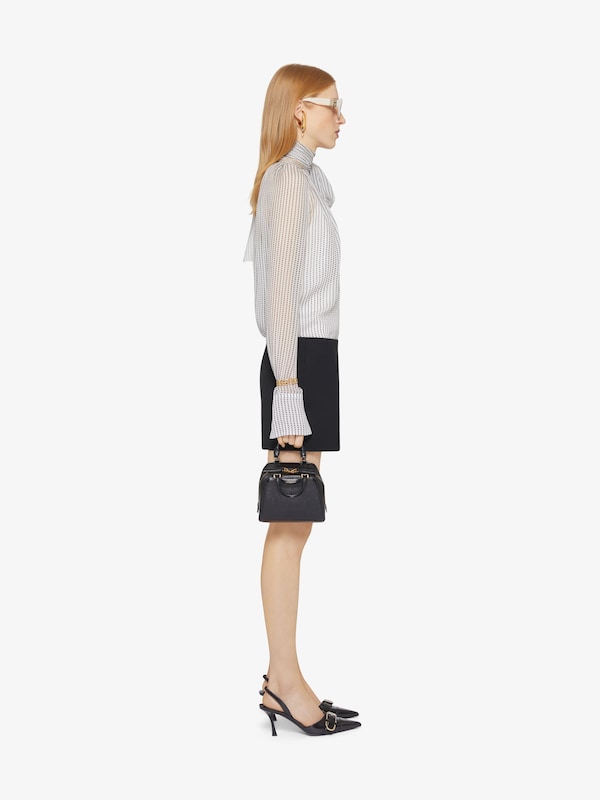 Givenchy Polka dots blouse in silk chiffon with lavallière and 4G detail Ofertas