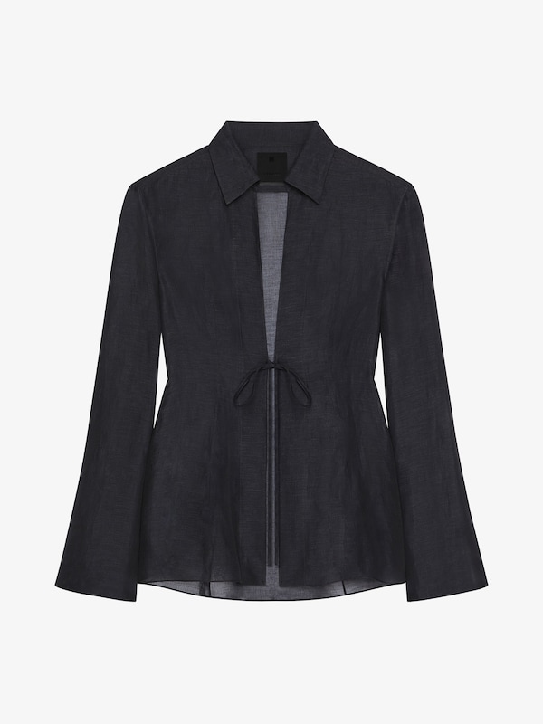 Givenchy Shirt in silk and linen Rebajas baratas