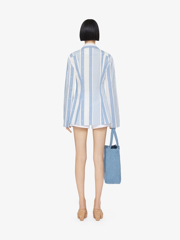Givenchy Shirt in cotton and linen with 4G stripes Los más vendidos
