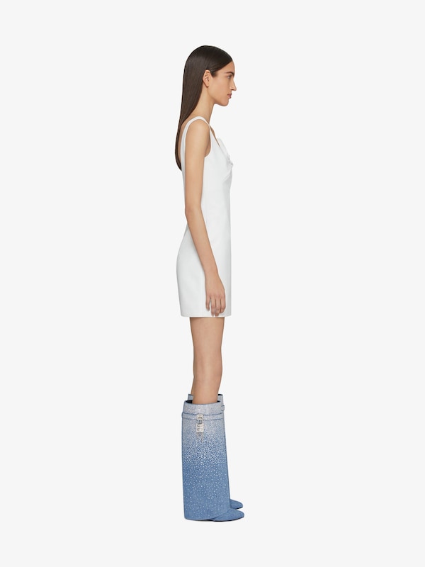 Givenchy Shark Lock boots in denim with strass COMPRAR AHORA