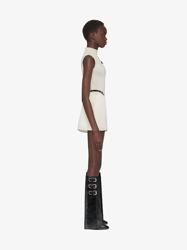 Givenchy Shark Lock Buckles boots in leather ÚLTIMAS EDICIONES