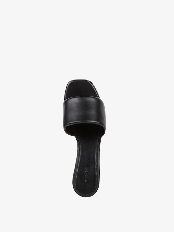 Givenchy G Cube heeled mules in leather Ofertas de temporada