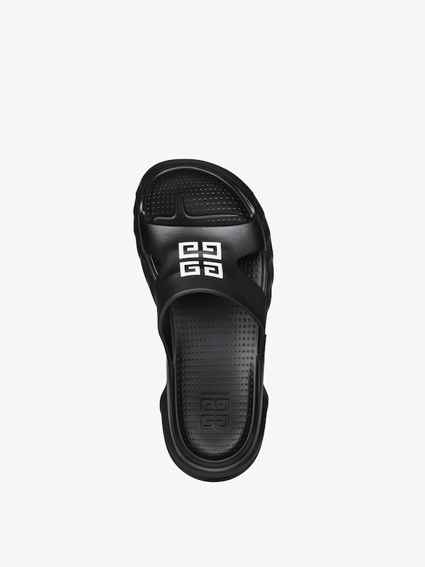 Givenchy Marshmallow flat mules in rubber 2025