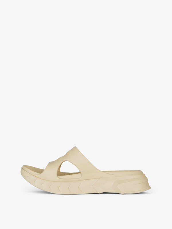 Givenchy Marshmallow flat mules in rubber En línea