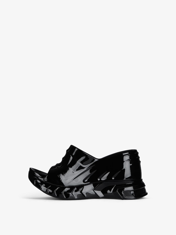 Givenchy Marshmallow wedge mules in rubber Outlet