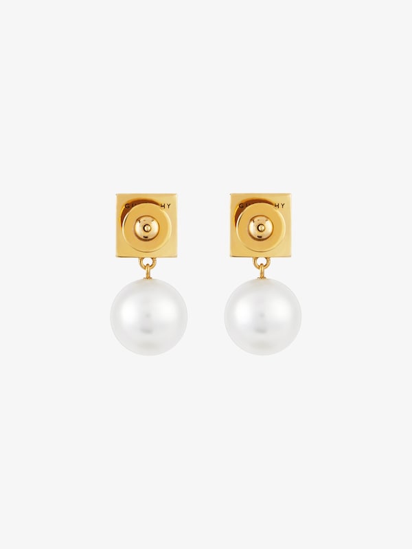 Givenchy 4G earrings in metal with pearls Rebajas de fábrica