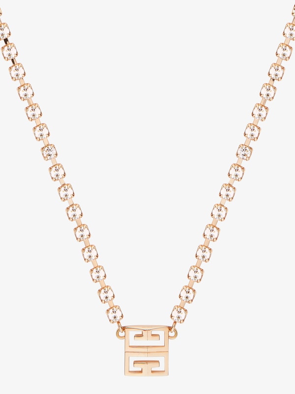 Givenchy 4G necklace in metal with crystals Ventas relámpago
