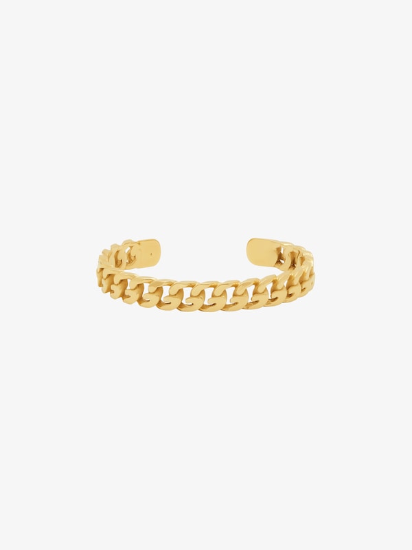 Givenchy G Chain open bangle in metal Tienda