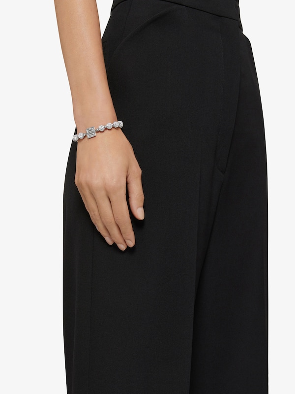 Givenchy 4G bracelet in metal with crystals Rebajas top