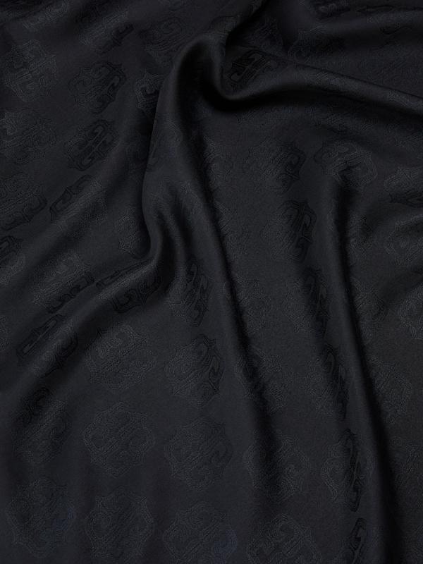 Givenchy 4G Liquid shawl in silk and cotton Promoción por tiempo limitado
