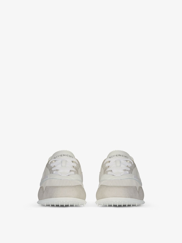 Givenchy Sneakers in mesh suede and leather Superdescuento