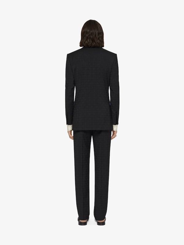 Givenchy Slim fit tailored pants in monogram 72 jacquard Liquidación