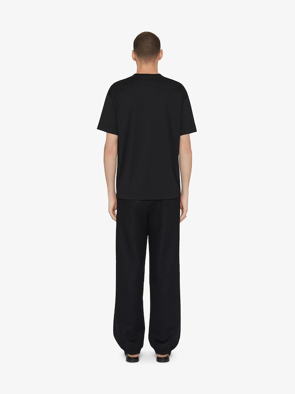 Givenchy T-shirt in cotton with GIVENCHY medallion Tienda de fábrica