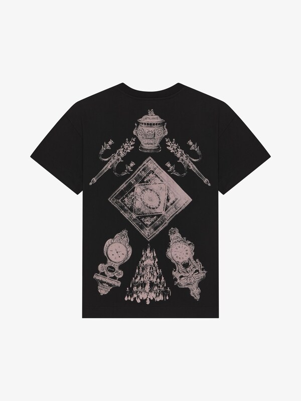 Givenchy T-shirt in cotton with Hubert objects print Limitado a 3 días