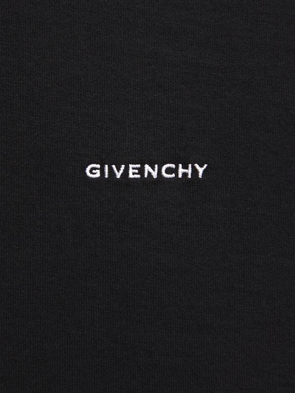 Givenchy Slim fit t-shirt in cotton with 4G embroidery Ahorra y exporta