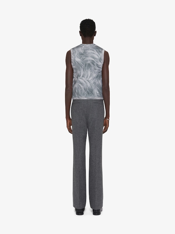 Givenchy Printed cat tank top in cotton Precios de Black Friday