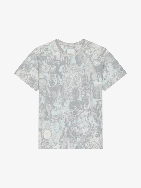 Givenchy T-shirt in cotton with Hubert objects print En oferta