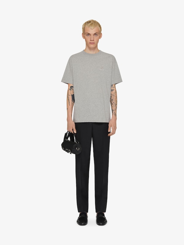 Givenchy T-shirt in cotton with crystals and 4G detail Libre de impuestos