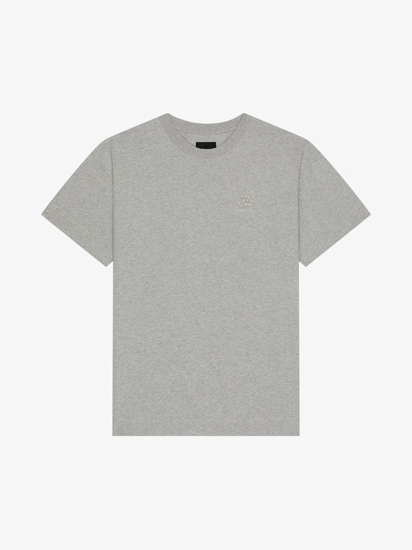 Givenchy T-shirt in cotton with crystals and 4G detail Libre de impuestos